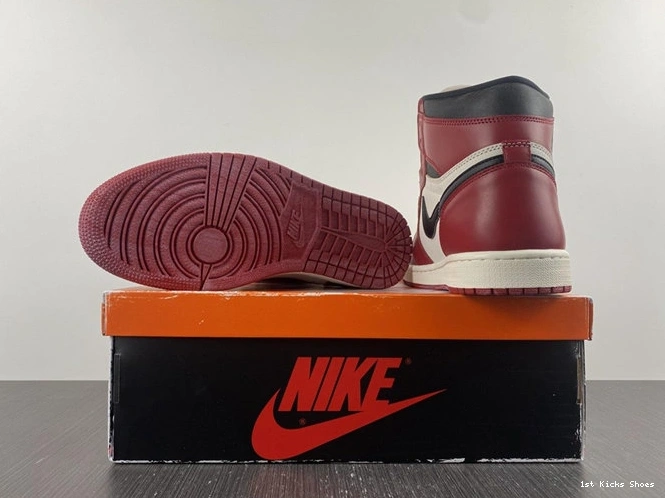 1st Kicks Unique 3584 Retro 1 DZ5485- Lost High and Jordan OG Found 1013